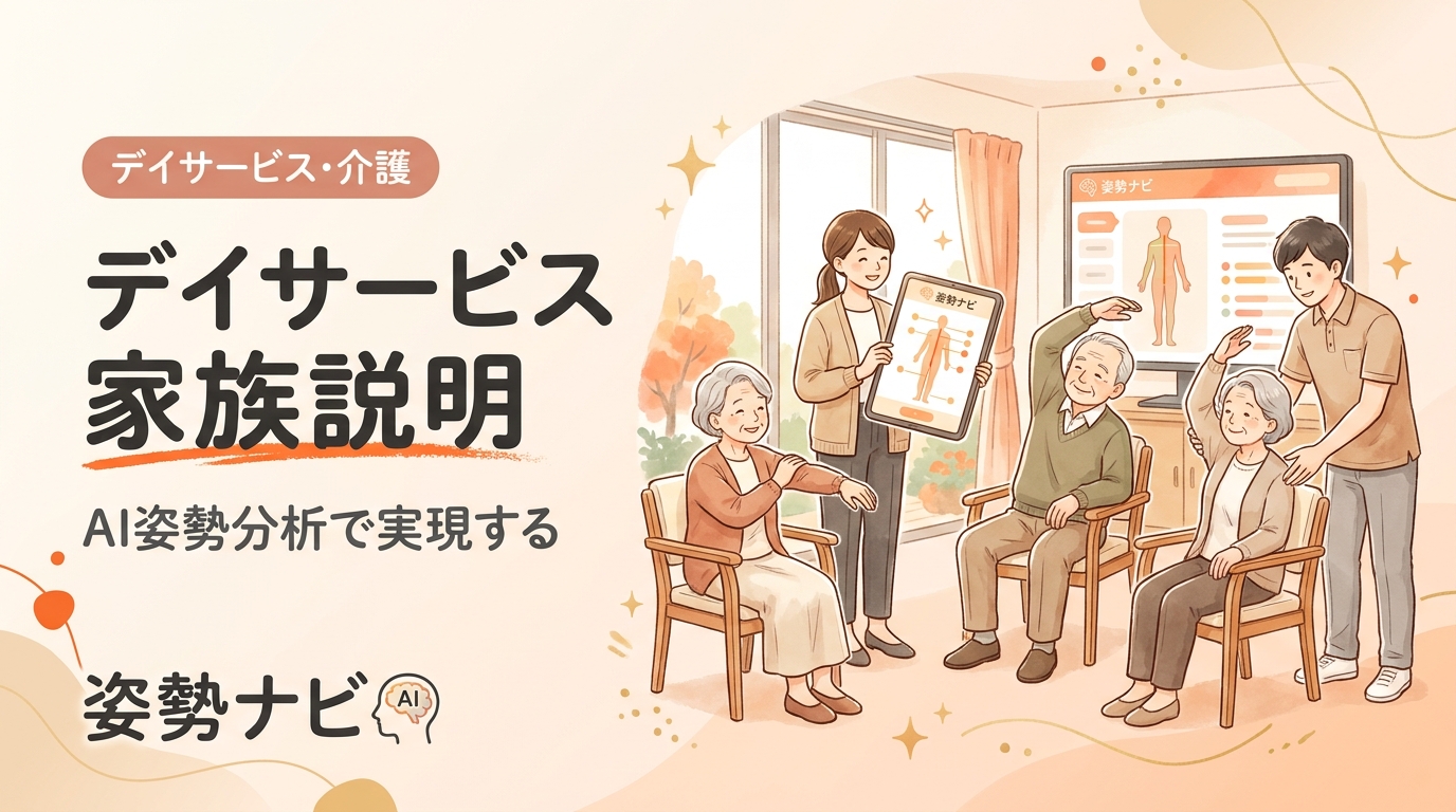 デイサービスの家族への説明を効率化｜AIで報告資料を自動生成