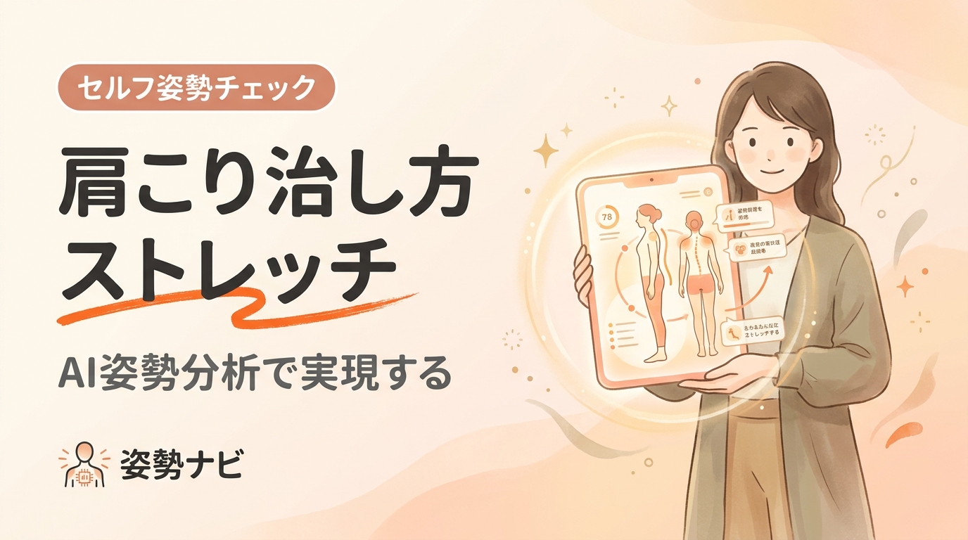 肩こりの治し方｜ストレッチで肩甲骨から解消する完全ガイド