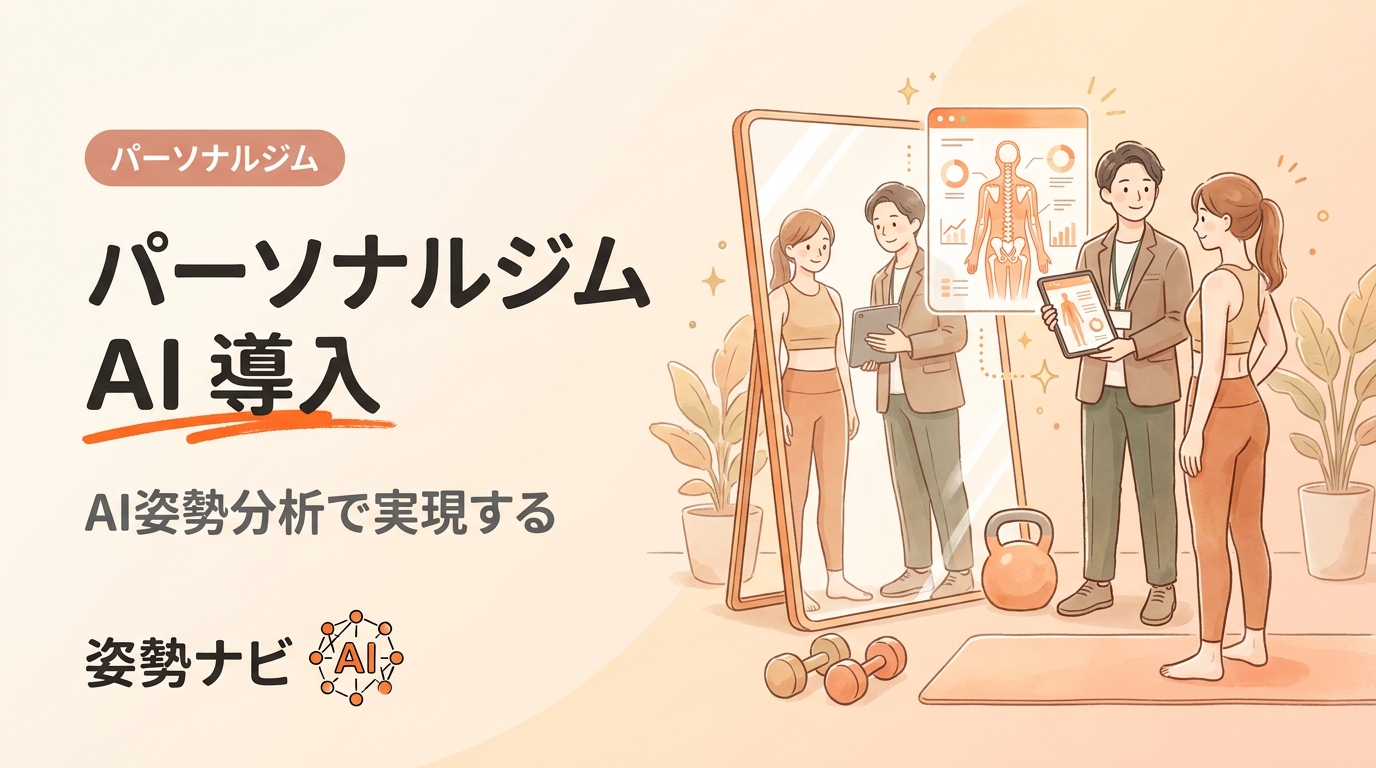 パーソナルジムのAI導入完全ガイド｜集客・継続率・差別化を変える活用法