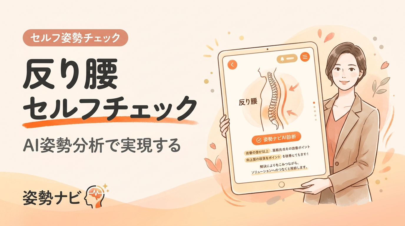 反り腰セルフチェック｜壁立ち・前屈で1分判定と原因別ストレッチ完全ガイド
